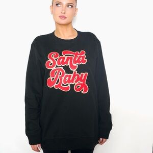 NWT Santa Baby Crewneck
